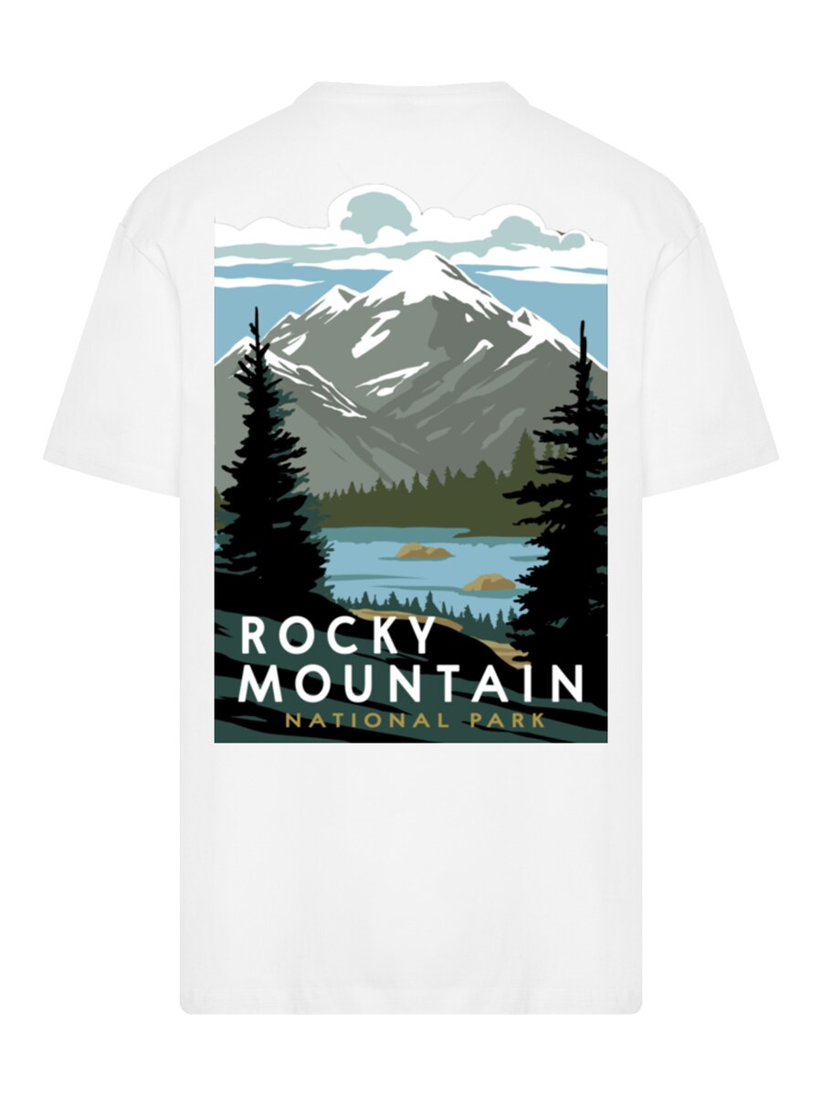 Рубашка F4NT4STIC US National Parks Rocky Mountain National Park, белый
Рубашка F4NT4STIC US National Parks Rocky Mountain National Park, белый