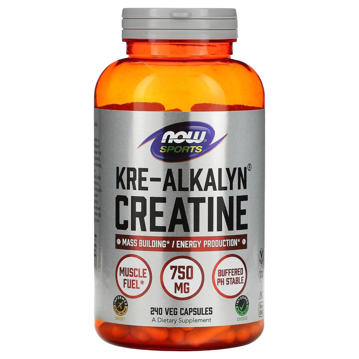 Now Foods Sports Kre-Alkalyn креатин 240 капсул
Now Foods Sports Kre-Alkalyn креатин 240 капсул