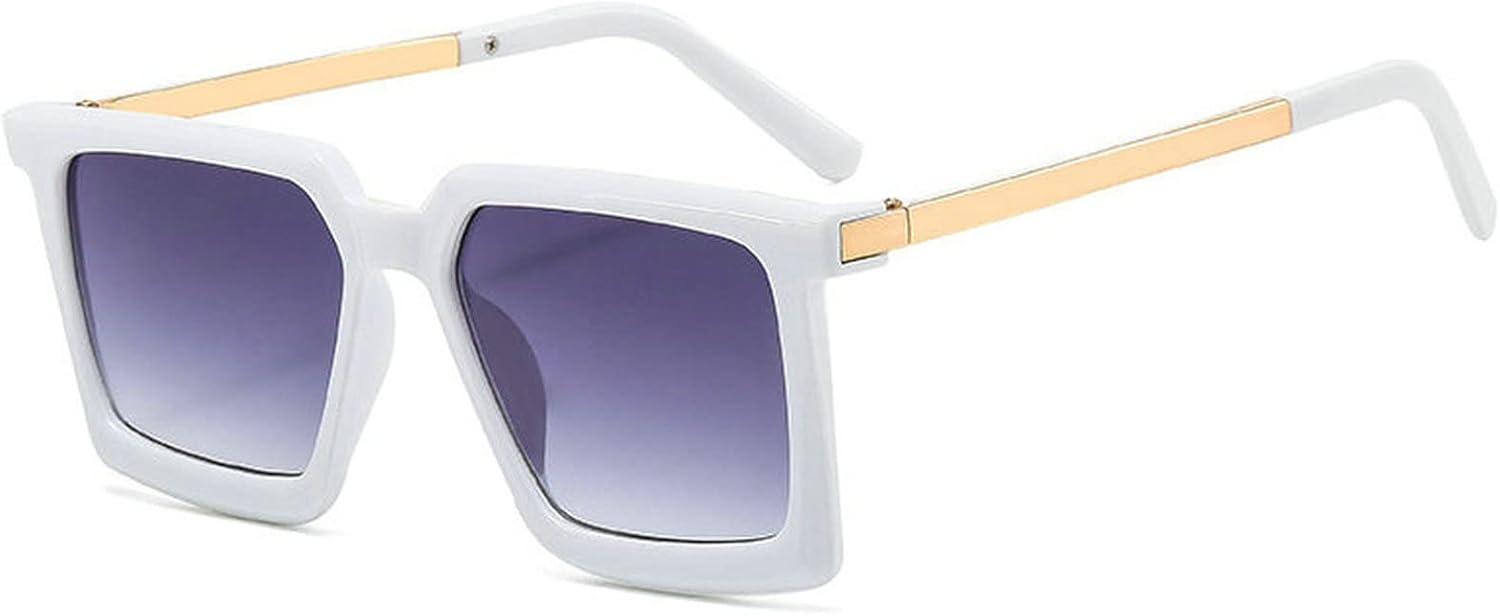 Винтажные квадратные солнцезащитные очки COTIA, модные очки в крупной оправе с леопардовым принтом, панк-ретро, для мужчин и женщин, с защитой от УФ-излучения UV400, для вечеринок, White
Винтажные квадратные солнцезащитные очки COTIA, модные очки в крупной оправе с леопардовым принтом, панк-ретро, для мужчин и женщин, с защитой от УФ-излучения UV400, для вечеринок, White