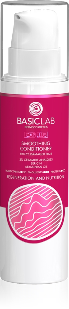 Разглаживающий кондиционер Dermocosmetics Capillus для непослушных, вьющихся волос Basiclab, 250 мл
Разглаживающий кондиционер Dermocosmetics Capillus для непослушных, вьющихся волос Basiclab, 250 мл