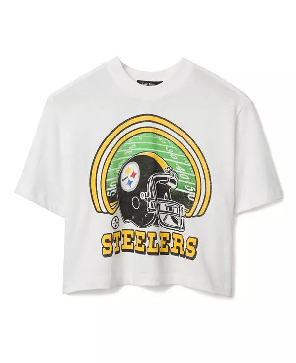 Женская футболка с высоким воротником NFL Pittsburgh Steelers Game Time Junk Food Clothing, белый
Женская футболка с высоким воротником NFL Pittsburgh Steelers Game Time Junk Food Clothing, белый