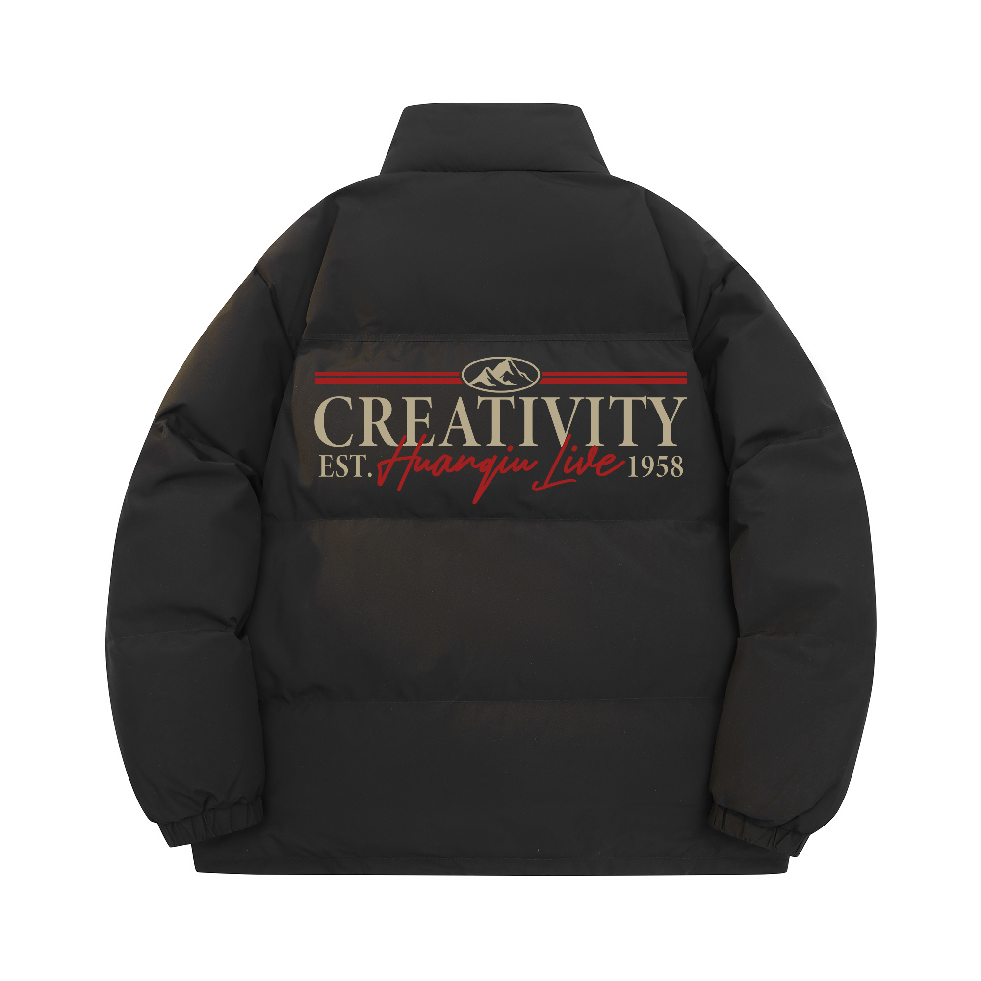 Пуховик Unisex с воротником стойкой, легкий HUANQIU, черный
Пуховик Unisex с воротником стойкой, легкий HUANQIU, черный