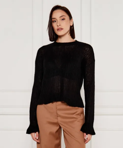 Русский синий свитер Regular fit Pinko, черный
Русский синий свитер Regular fit Pinko, черный