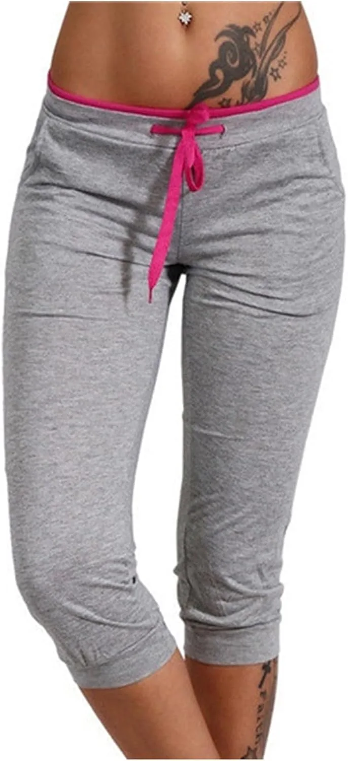 Женские капри джоггеры летние с высокой талией и цветными блоками
Женские капри джоггеры летние с высокой талией и цветными блоками