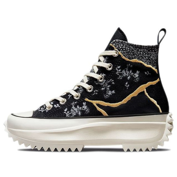 Кроссовки run star hike high 'metallic floral' Converse, черный
Кроссовки run star hike high 'metallic floral' Converse, черный