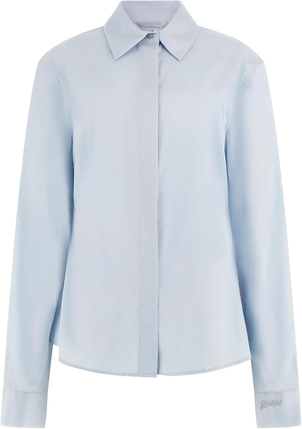 GUESS Женская рубашка с длинным рукавом Tiziana и логотипом на манжете, Sky High
GUESS Женская рубашка с длинным рукавом Tiziana и логотипом на манжете, Sky High