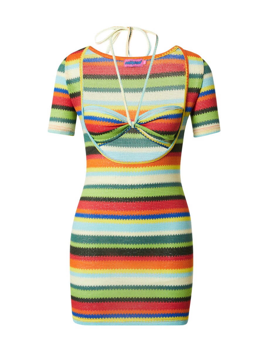 Вязаное платье Edikted Knitted dress, разноцветный
Вязаное платье Edikted Knitted dress, разноцветный