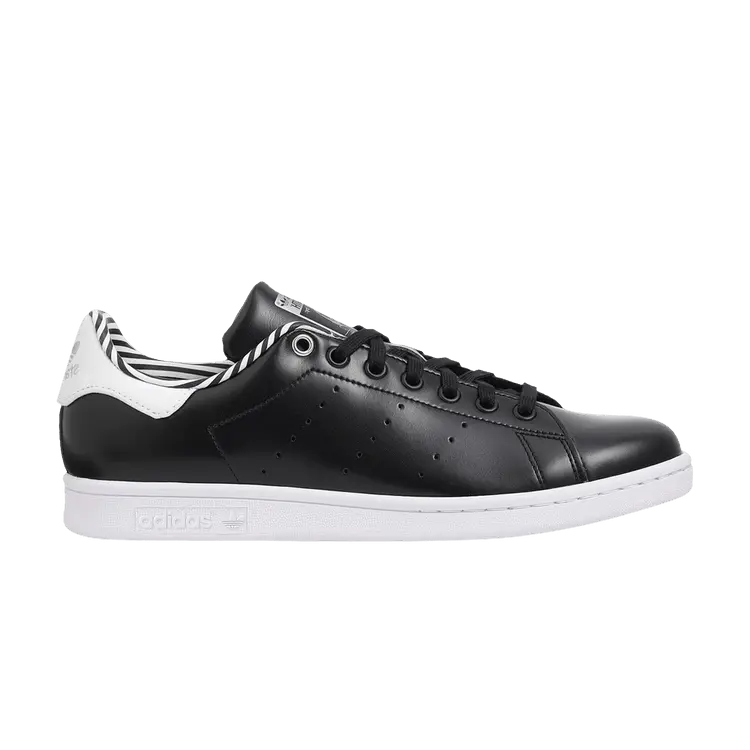 Кроссовки adidas Stan Smith 'Black White Pinstripes', черный
Кроссовки adidas Stan Smith 'Black White Pinstripes', черный