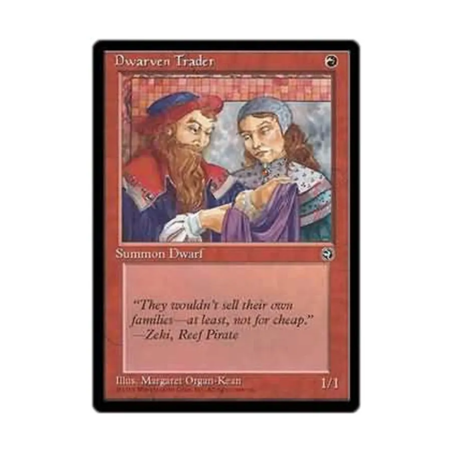 CCG Дворфийский торговец - Вер. 2 (С), MTG - Homelands
CCG Дворфийский торговец - Вер. 2 (С), MTG - Homelands