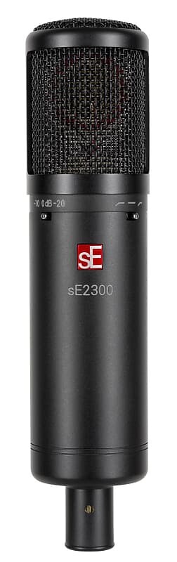 Конденсаторный микрофон sE Electronics sE2300 Large Diaphragm Multipattern Condenser Microphone
Конденсаторный микрофон sE Electronics sE2300 Large Diaphragm Multipattern Condenser Microphone