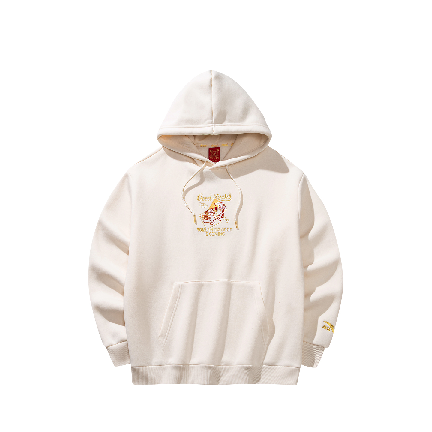 Anta Мужская толстовка Good Things Will Event, цвет Milk Salt White
Anta Мужская толстовка Good Things Will Event, цвет Milk Salt White