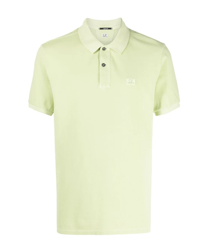 Рубашка-Поло с вышитым логотипом C.P. Company, зеленый
Рубашка-Поло с вышитым логотипом C.P. Company, зеленый