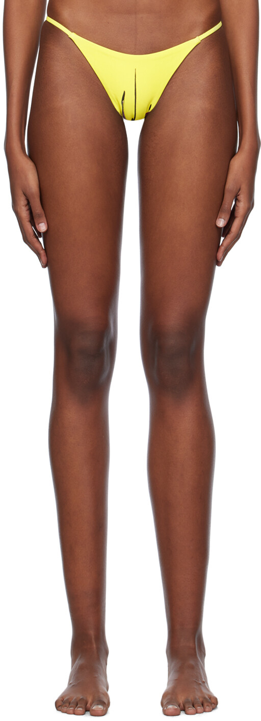 Желтые плавки бикини с мини-кольцами Louisa Ballou
Желтые плавки бикини с мини-кольцами Louisa Ballou