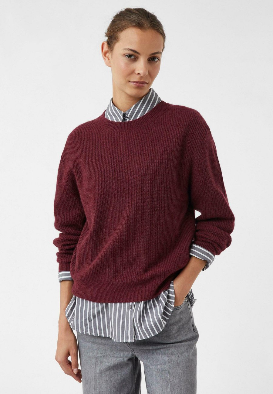 Джемпер comma Jumper, Bordeaux/Red
Джемпер comma Jumper, Bordeaux/Red