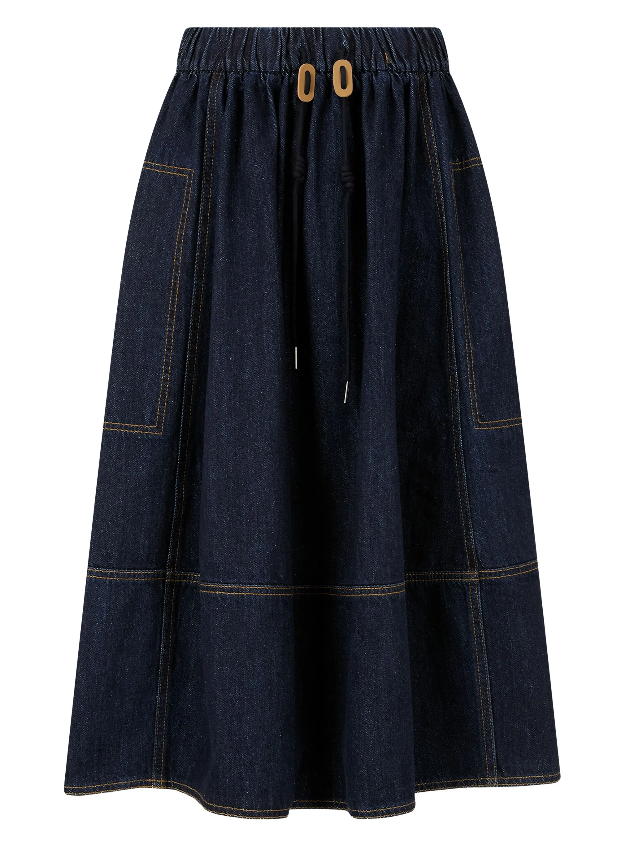 Джинсовая юбка миди Studio Tomboy, синий
Джинсовая юбка миди Studio Tomboy, синий