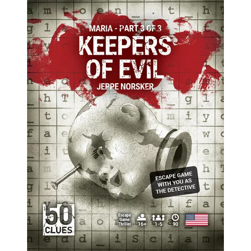 Настольная игра Norsker Games 50 Clues: Keepers of Evil (Maria - Part 3 of 3)
Настольная игра Norsker Games 50 Clues: Keepers of Evil (Maria - Part 3 of 3)