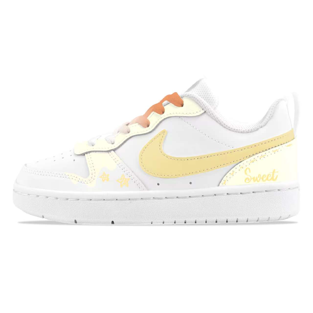 Кроссовки для скейтбординга Court Borough с противоскользящей подошвой, устойчивые к истиранию, дышащие, низкие, для детей и подростков Nike, белый/желтый
Кроссовки для скейтбординга Court Borough с противоскользящей подошвой, устойчивые к истиранию, дышащие, низкие, для детей и подростков Nike, белый/желтый