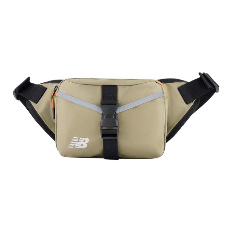 New Balance Тканевая поясная сумка через плечо унисекс хаки, Khaki 
New Balance Тканевая поясная сумка через плечо унисекс хаки, Khaki