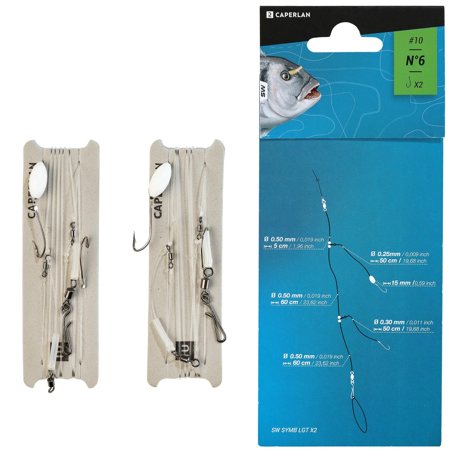 Лидер SYMB LGT X2 N°4 CAPERLAN
Лидер SYMB LGT X2 N°4 CAPERLAN