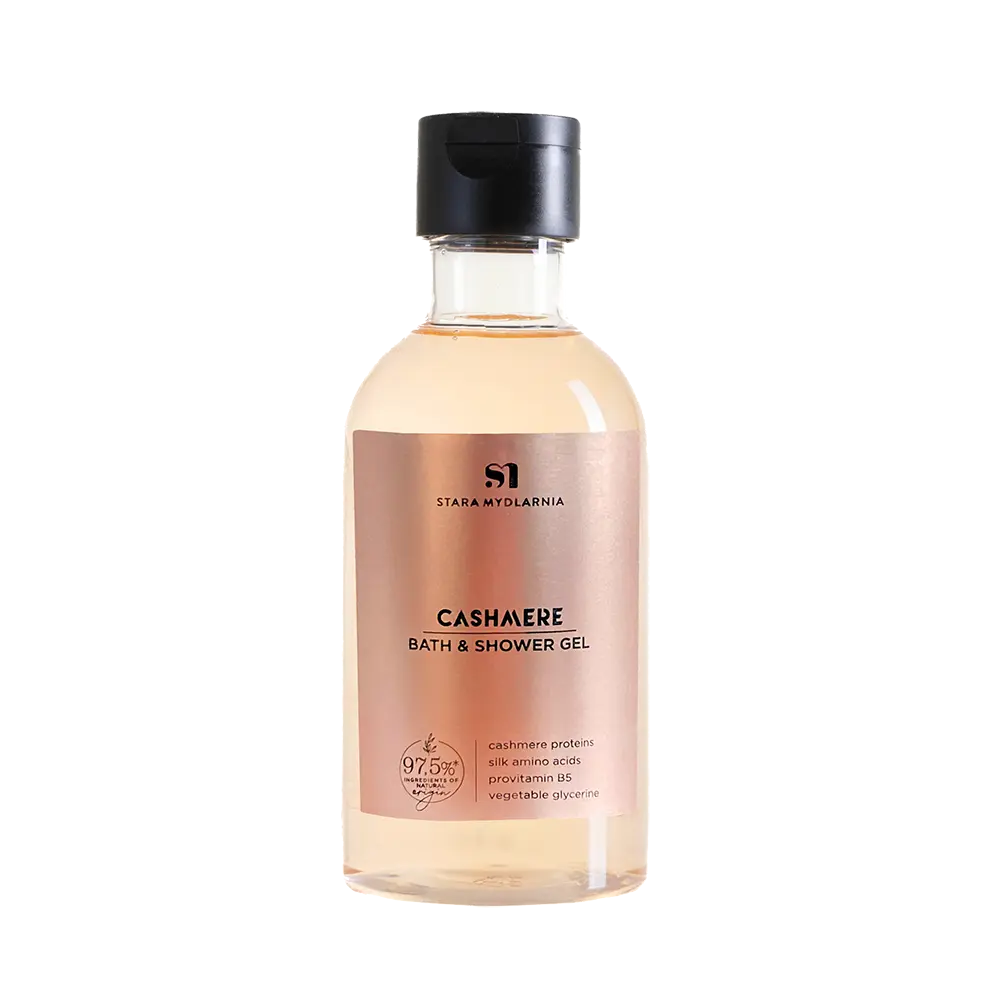 Stara Mydlarnia Cashmere питательный гель для ванны и душа, 250 мл
Stara Mydlarnia Cashmere питательный гель для ванны и душа, 250 мл