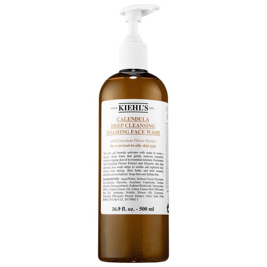 Пенка для глубокого очищения лица с календулой для жирной кожи Kiehl's Since 1851, 16.9 oz/500 ml
Пенка для глубокого очищения лица с календулой для жирной кожи Kiehl's Since 1851, 16.9 oz/500 ml