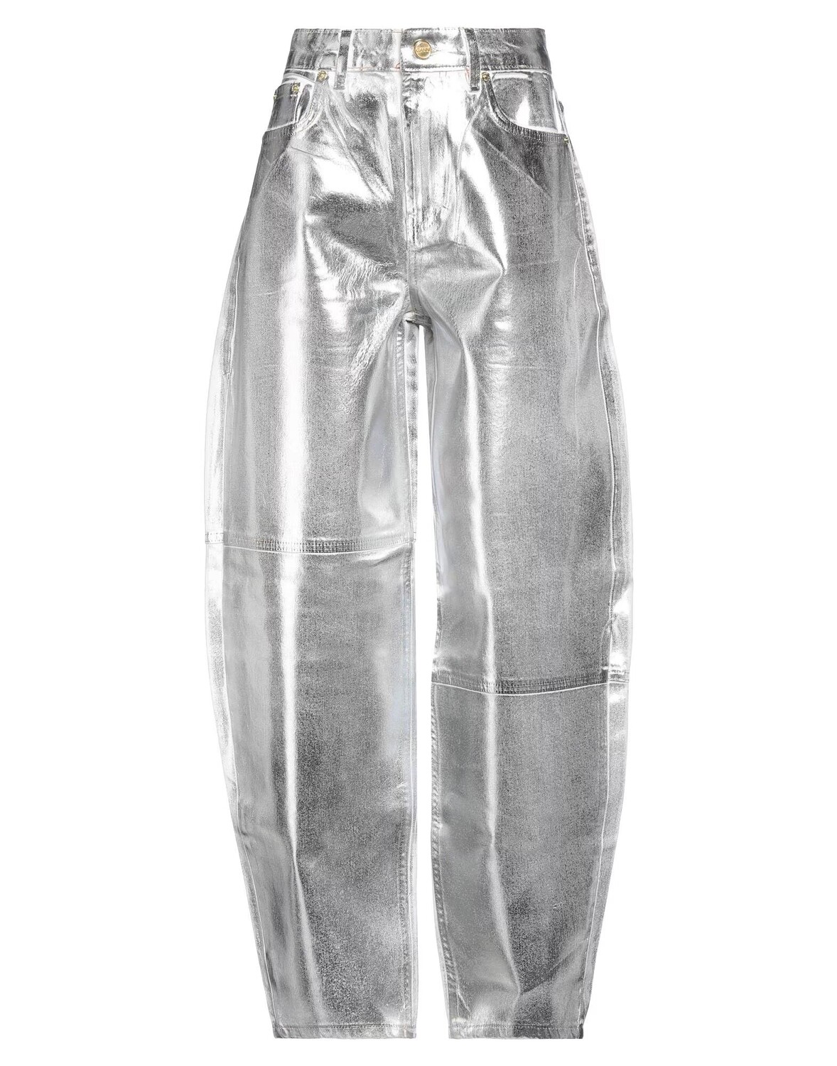 Джинсы Ganni, серебро
Джинсы Ganni, серебро