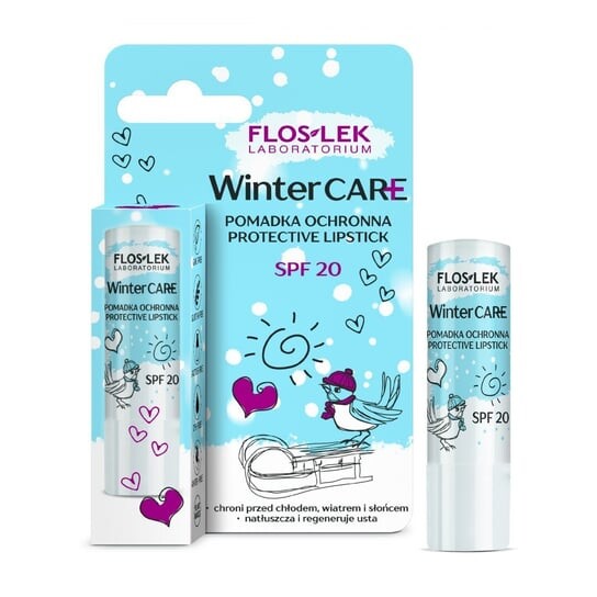 Зимняя защитная помада SPF20, 1 шт. Floslek, Winter Care, FLOS-LEK
Зимняя защитная помада SPF20, 1 шт. Floslek, Winter Care, FLOS-LEK
