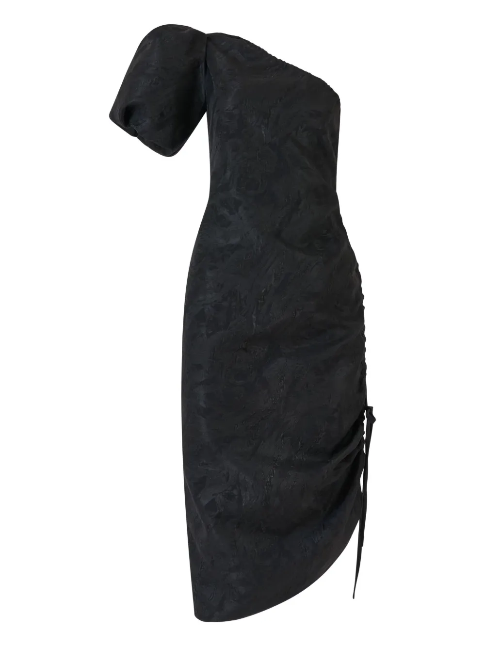 Жаккардовое платье миди на одно плечо Rosie Assoulin, черный
Жаккардовое платье миди на одно плечо Rosie Assoulin, черный