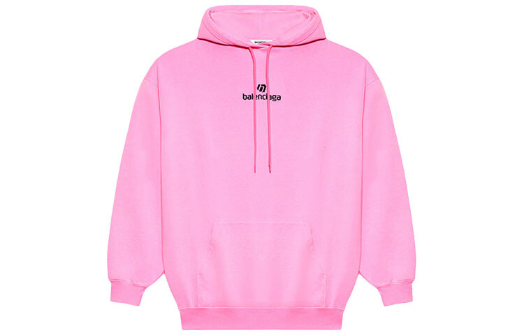 Свитшот женский Balenciaga с карманом-кенгуру, ярко-розовый
Свитшот женский Balenciaga с карманом-кенгуру, ярко-розовый