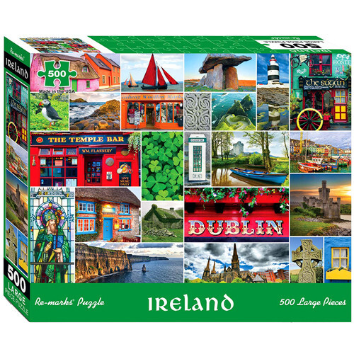 Настольная игра Re-Marks 500-Piece Puzzle: Ireland
Настольная игра Re-Marks 500-Piece Puzzle: Ireland