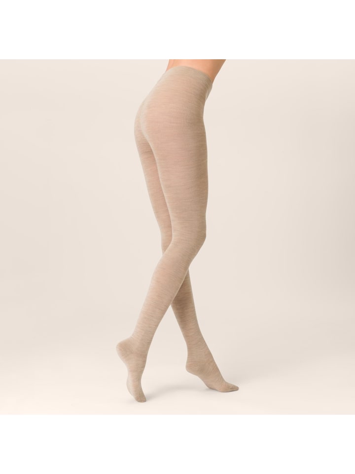 Kunert Вязаные колготки из мягкой шерсти и хлопка теплого бежево-серого цвета
Kunert Вязаные колготки из мягкой шерсти и хлопка теплого бежево-серого цвета