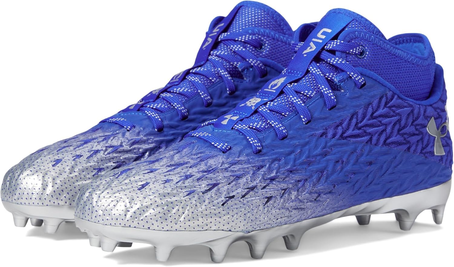 Under Armour мужские футбольные бутсы Spotlight Clone 4.0 Mc, Team Royal/Metallic Silver/Metallic Silver
Under Armour мужские футбольные бутсы Spotlight Clone 4.0 Mc, Team Royal/Metallic Silver/Metallic Silver