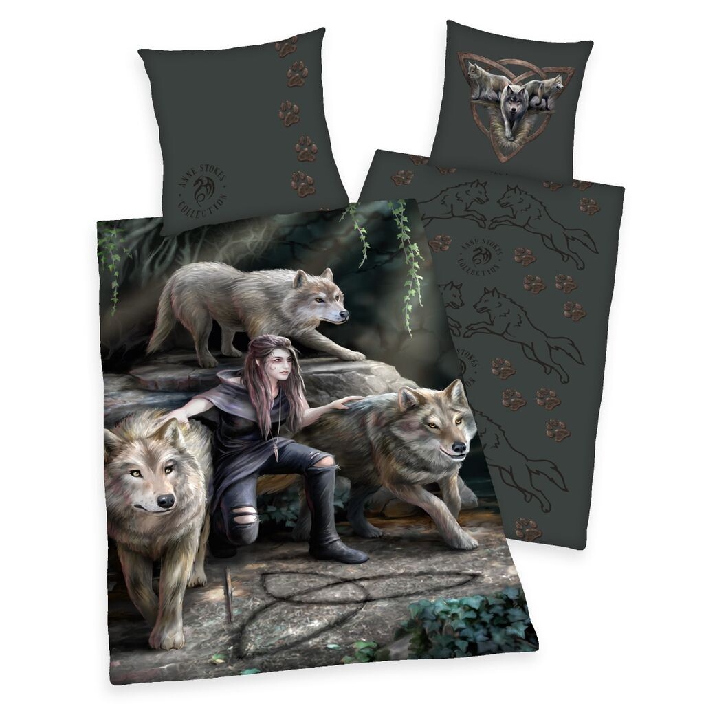 Постельное белье "Anne Stokes", 100% хлопок (ренфорсе), 80х80 см + 135х200 см Herding, мультиколор
Постельное белье "Anne Stokes", 100% хлопок (ренфорсе), 80х80 см + 135х200 см Herding, мультиколор