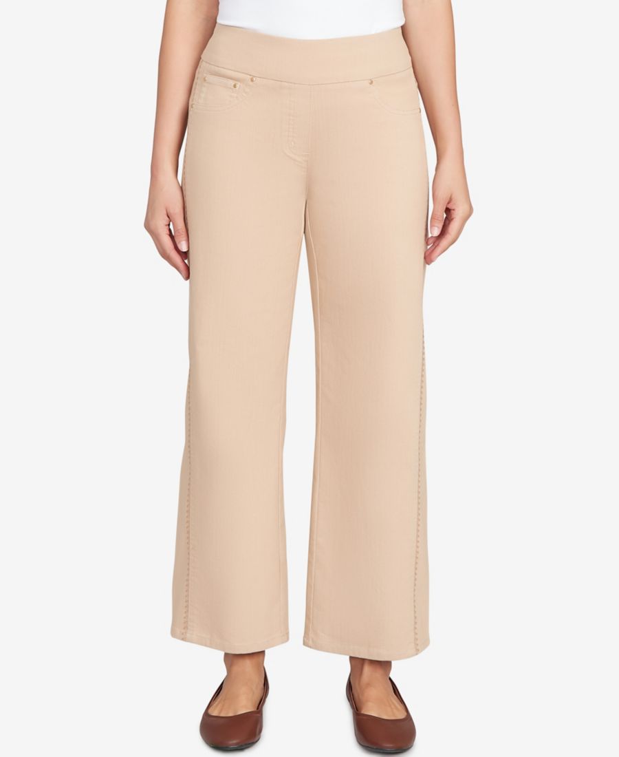 Укороченные эластичные брюки с вышивкой Ruby Rd, Biscotti
Укороченные эластичные брюки с вышивкой Ruby Rd, Biscotti