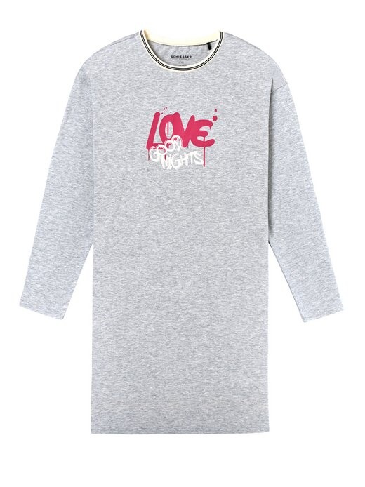 Ночная рубашка Schiesser, серый
Ночная рубашка Schiesser, серый