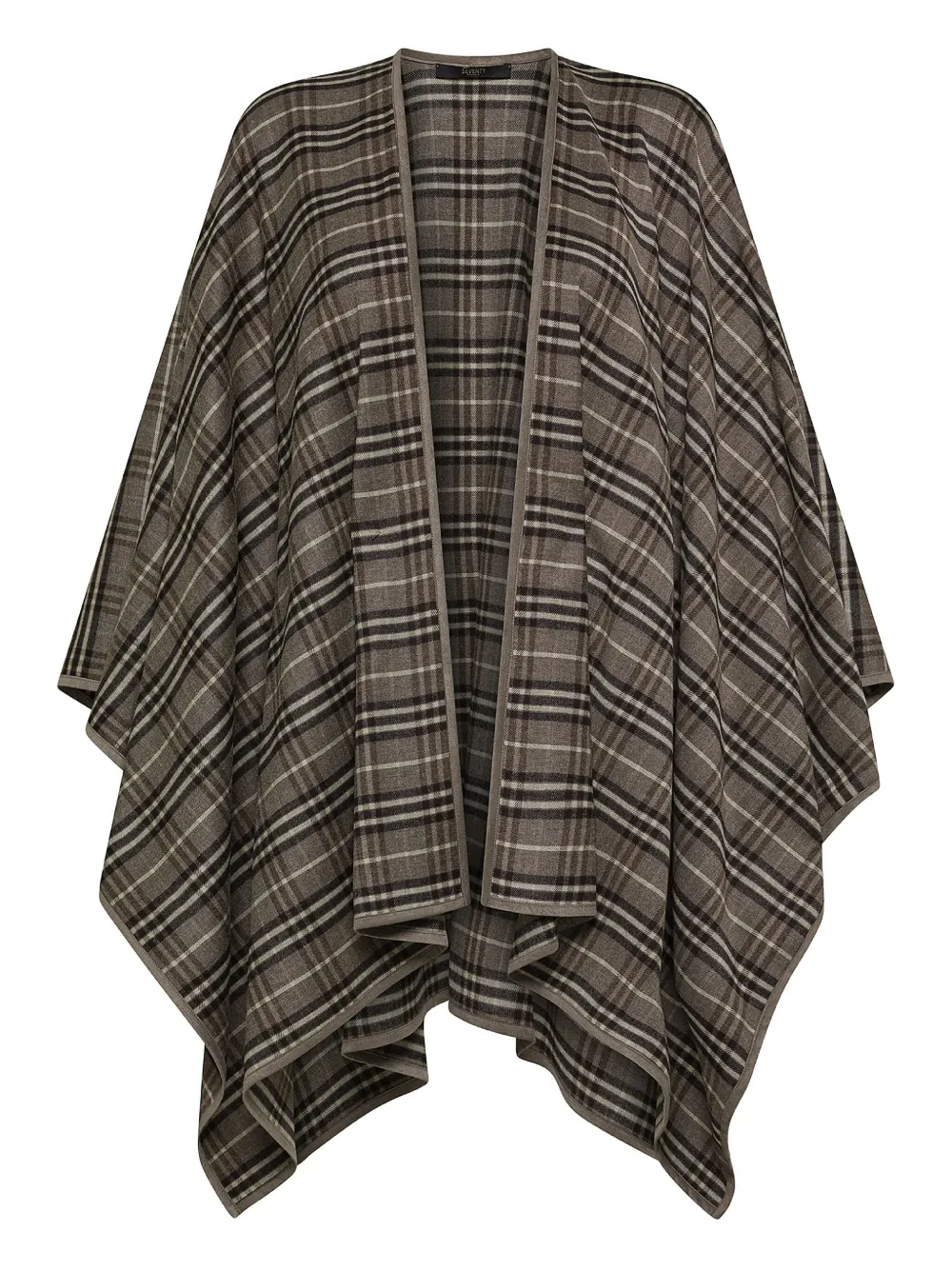 Кейп в клетку Seventy, серый
Кейп в клетку Seventy, серый