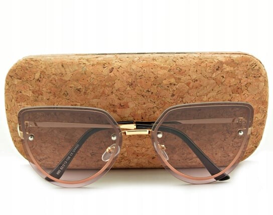 ЖЕНСКИЕ солнцезащитные очки «кошачий глаз», коричневые, inna