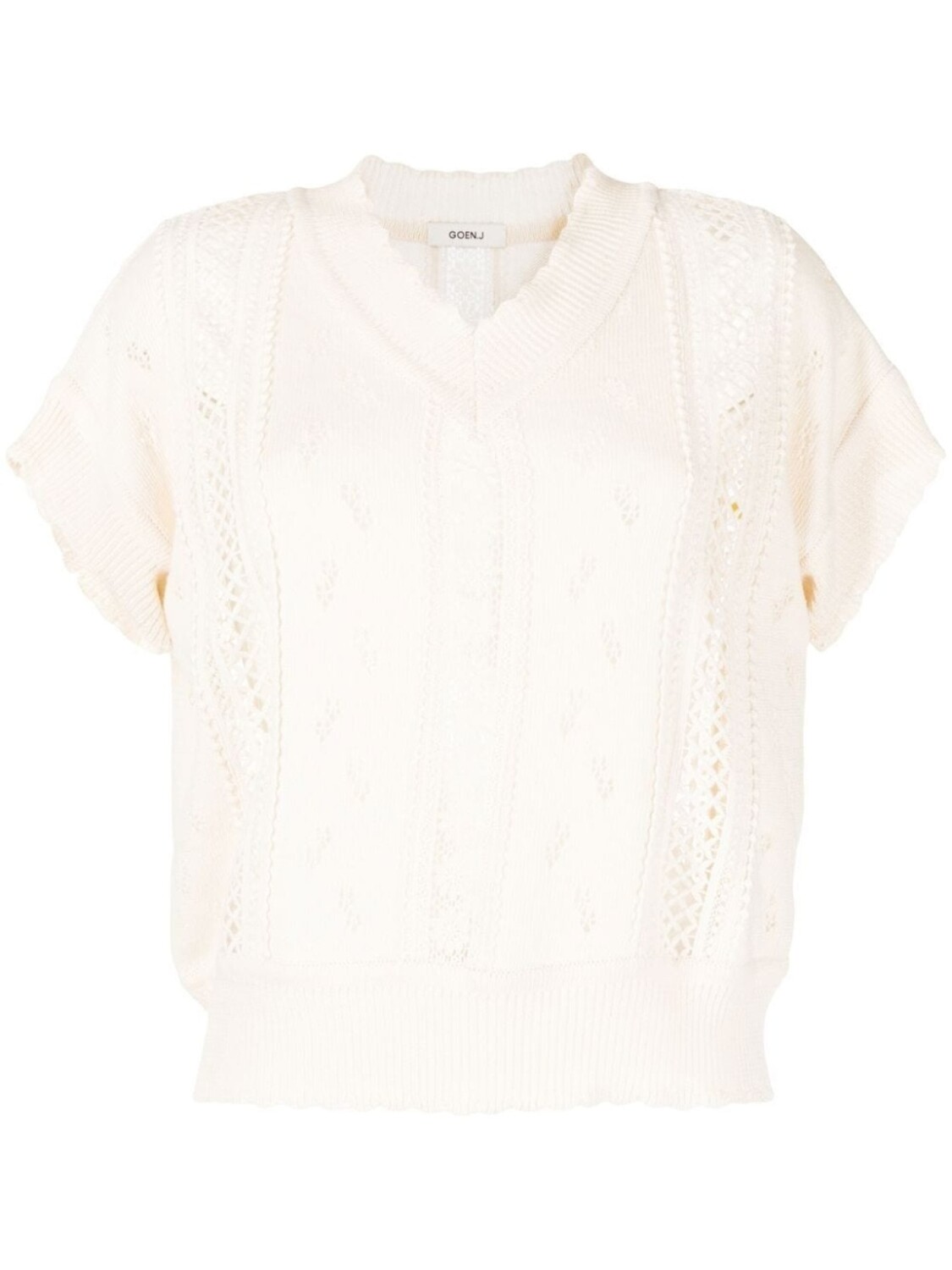 Джемпер без рукавов Goen.J, белый
Джемпер без рукавов Goen.J, белый