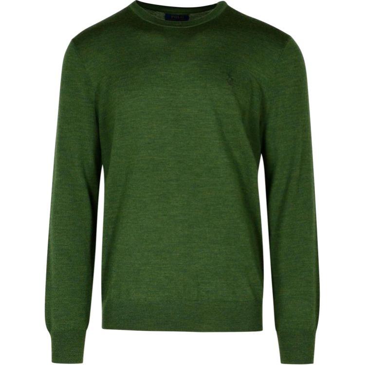 Свитер с вышитым логотипом Polo Ralph Lauren, зеленый
Свитер с вышитым логотипом Polo Ralph Lauren, зеленый