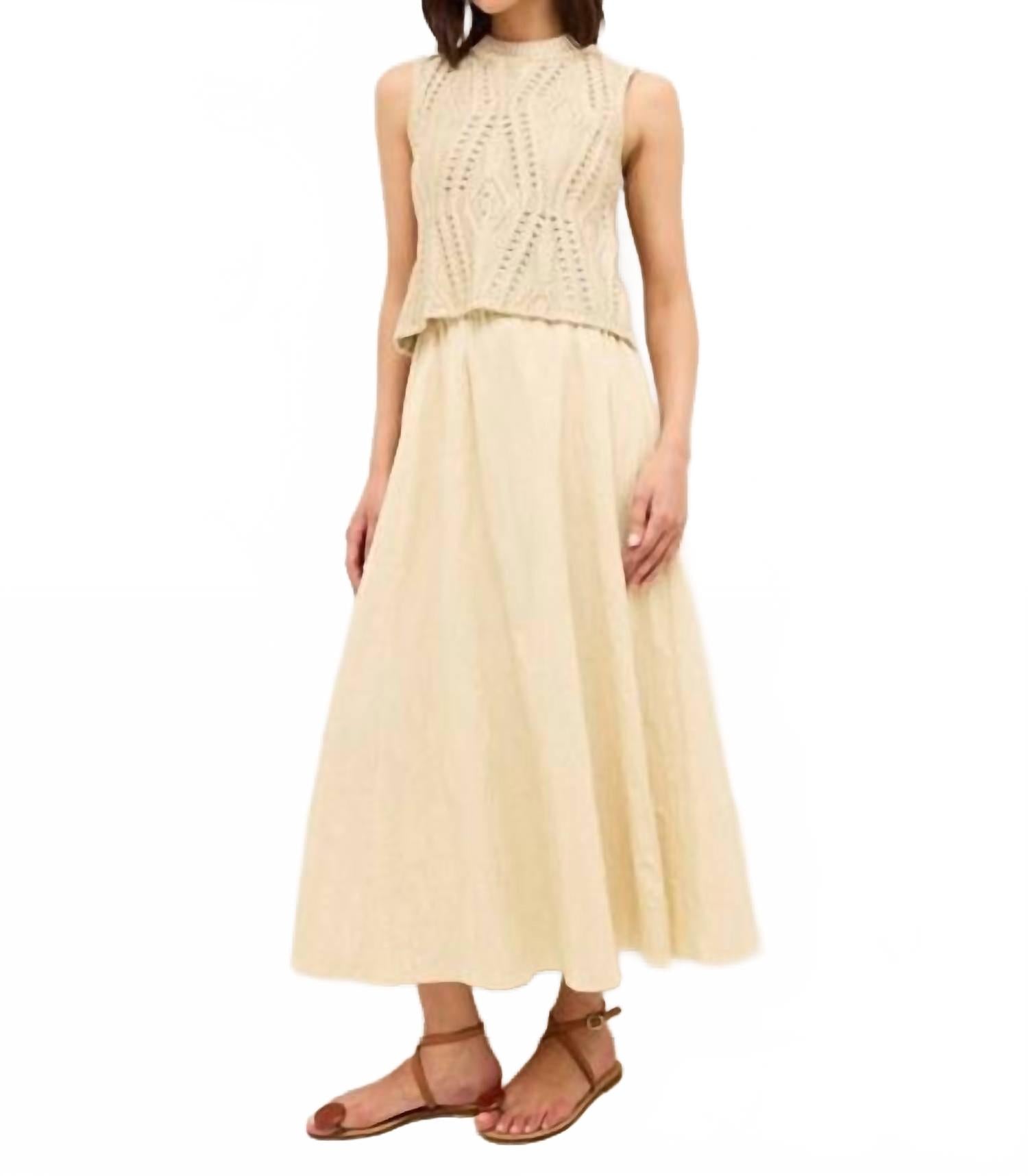 Саша Юбка в бежевом Marie Oliver
Саша Юбка в бежевом Marie Oliver