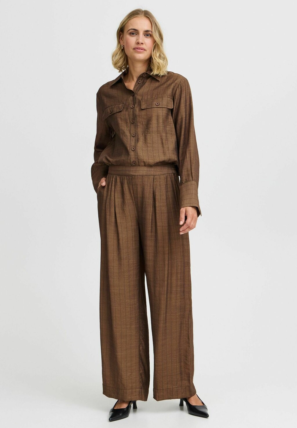 Брюки RIANA Fransa, коричневый
Брюки RIANA Fransa, коричневый