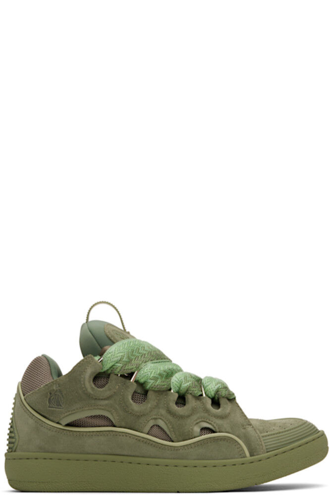 Кроссовки из кожи цвета хаки Lanvin
Кроссовки из кожи цвета хаки Lanvin