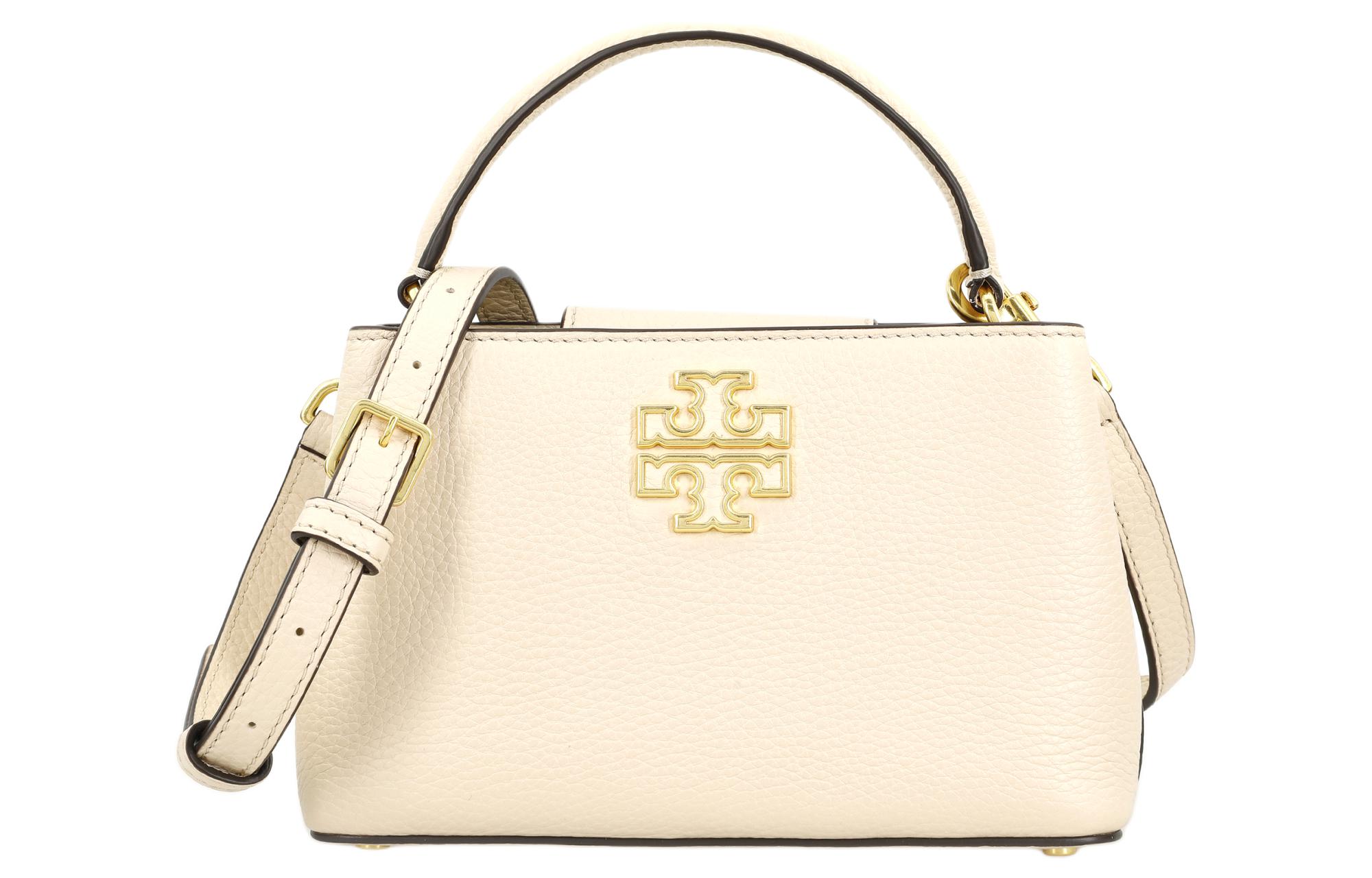 TORY BURCH Кожаная сумка Бриттен шоппер наплечная через плечо дамская белая
TORY BURCH Кожаная сумка Бриттен шоппер наплечная через плечо дамская белая