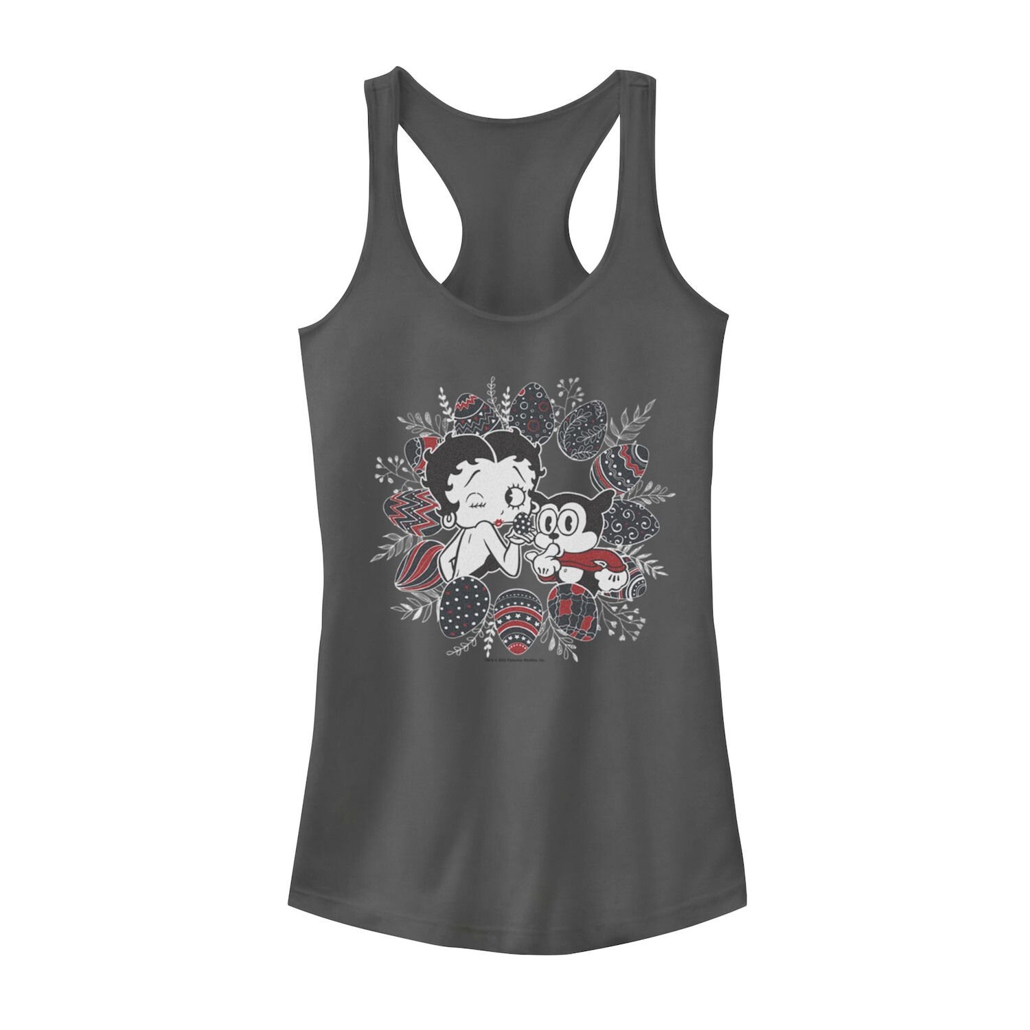 Майка Betty Boop Wiking Пасхальные яйца для юниоров с гоночной спиной Licensed Character
Майка Betty Boop Wiking Пасхальные яйца для юниоров с гоночной спиной Licensed Character