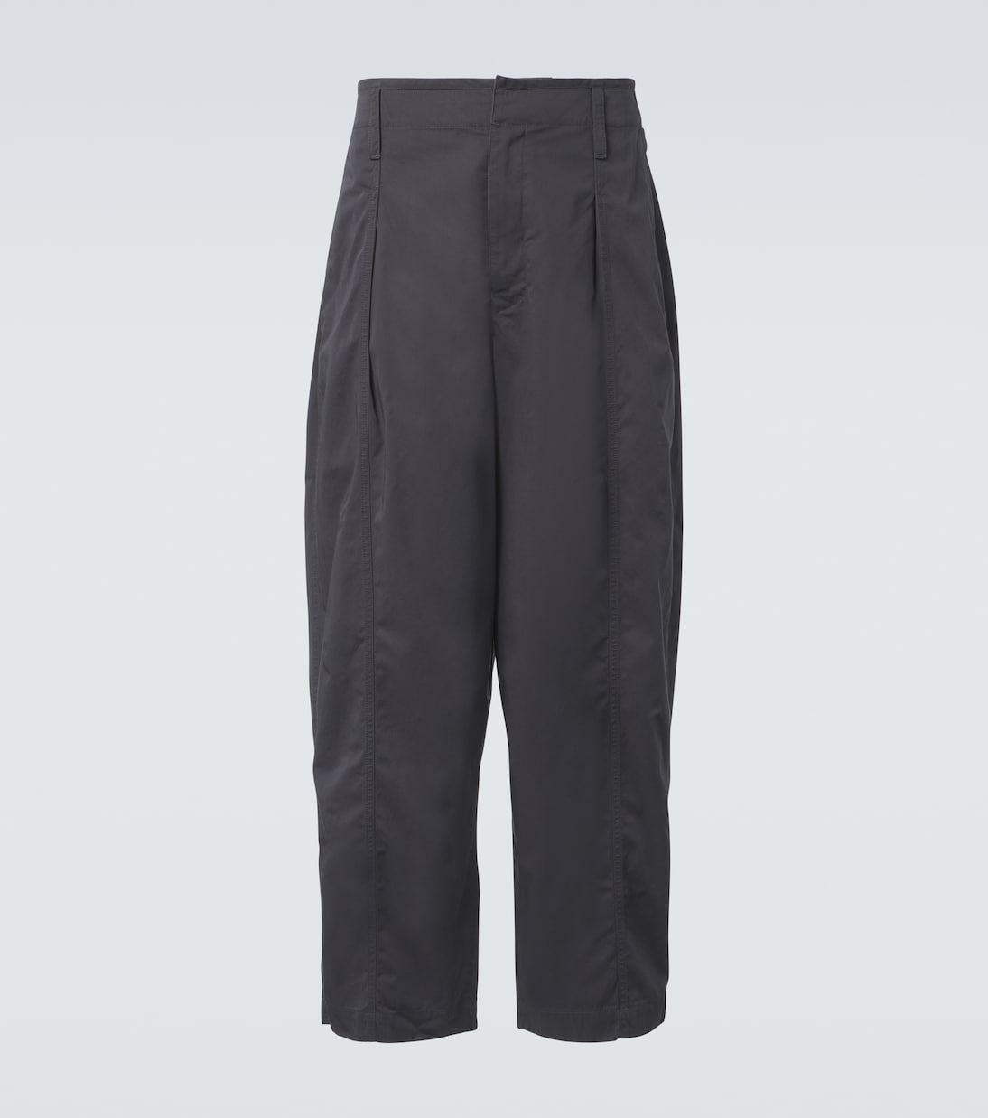 Макси-плиссированные брюки из хлопкового твила Lemaire, Charcoal
Макси-плиссированные брюки из хлопкового твила Lemaire, Charcoal