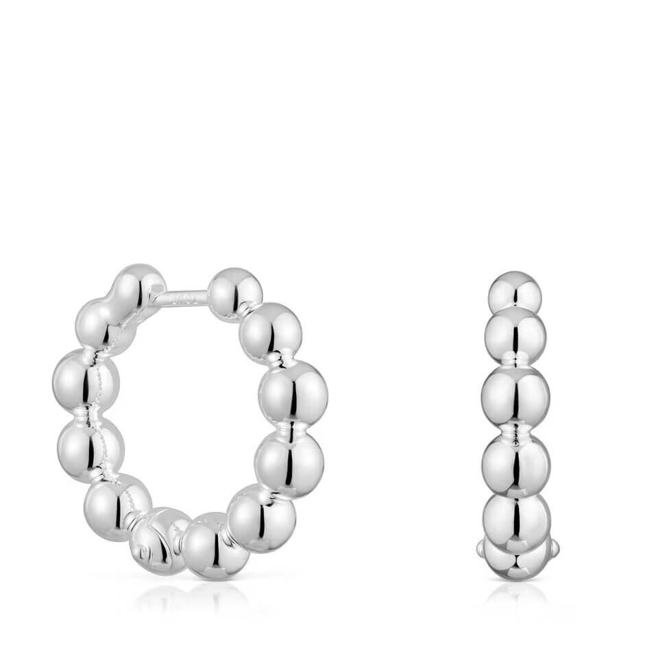 Серьги-кольца Tous Gloss Small With Charms, 15 мм, серебро
Серьги-кольца Tous Gloss Small With Charms, 15 мм, серебро