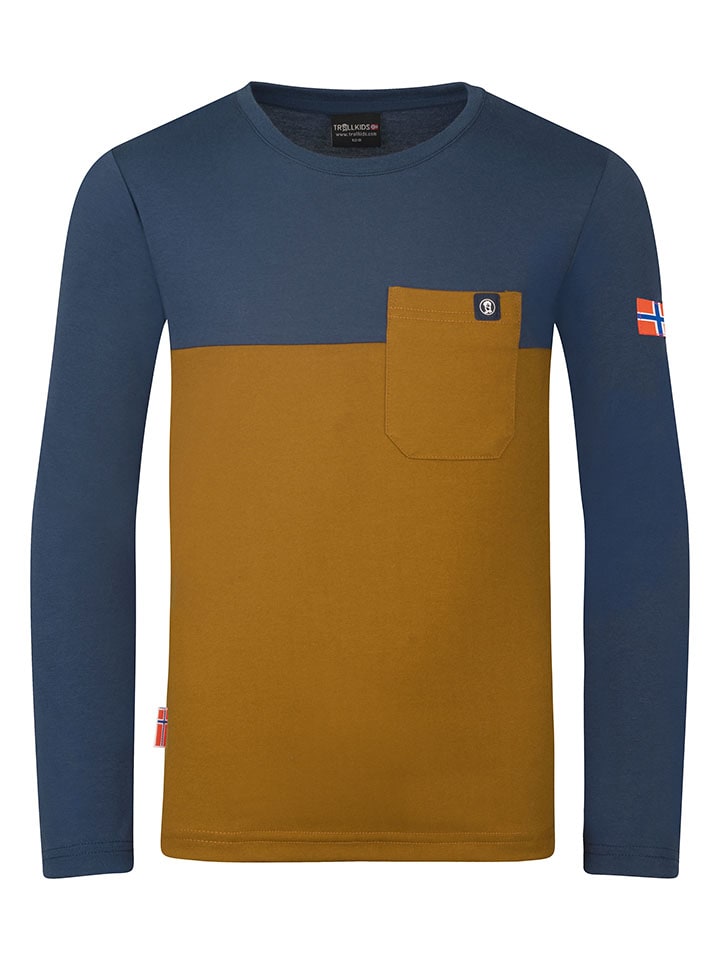Trollkids Функциональная рубашка "Берген" светло-коричневого/темно-синего цвета
Trollkids Функциональная рубашка "Берген" светло-коричневого/темно-синего цвета