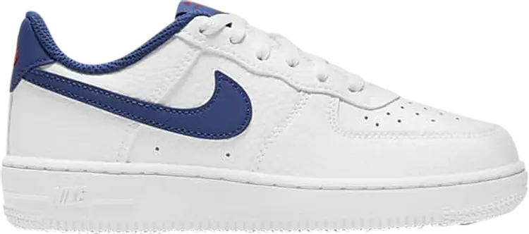 Кроссовки Nike Force 1 PS 'White Deep Royal Blue', белый
Кроссовки Nike Force 1 PS 'White Deep Royal Blue', белый