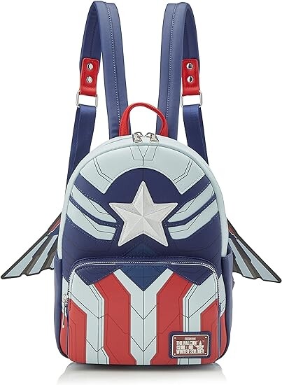 Мини-рюкзак для косплея Loungefly Marvel Falcon
Мини-рюкзак для косплея Loungefly Marvel Falcon
