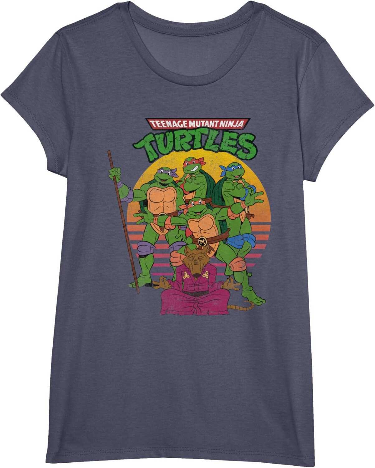 Детская футболка для девочек Teenage Mutant Ninja Turtles Retro Sun Group, синий вереск
Детская футболка для девочек Teenage Mutant Ninja Turtles Retro Sun Group, синий вереск